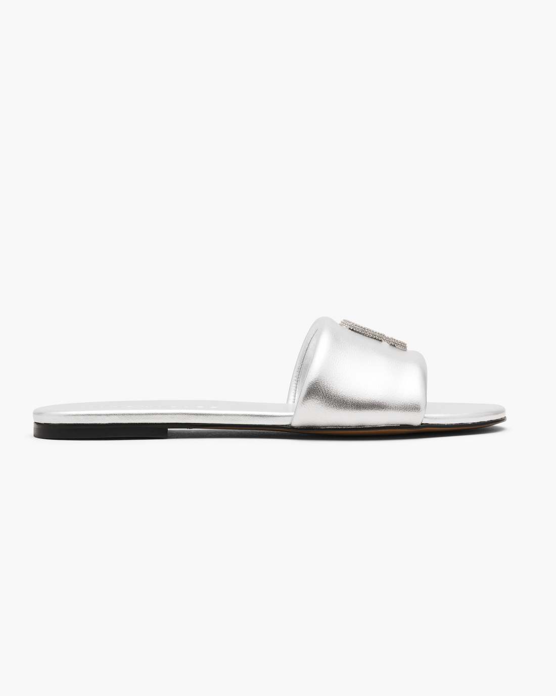 Marc Jacobs Outlet - The Pave Snapshot Slide Silver