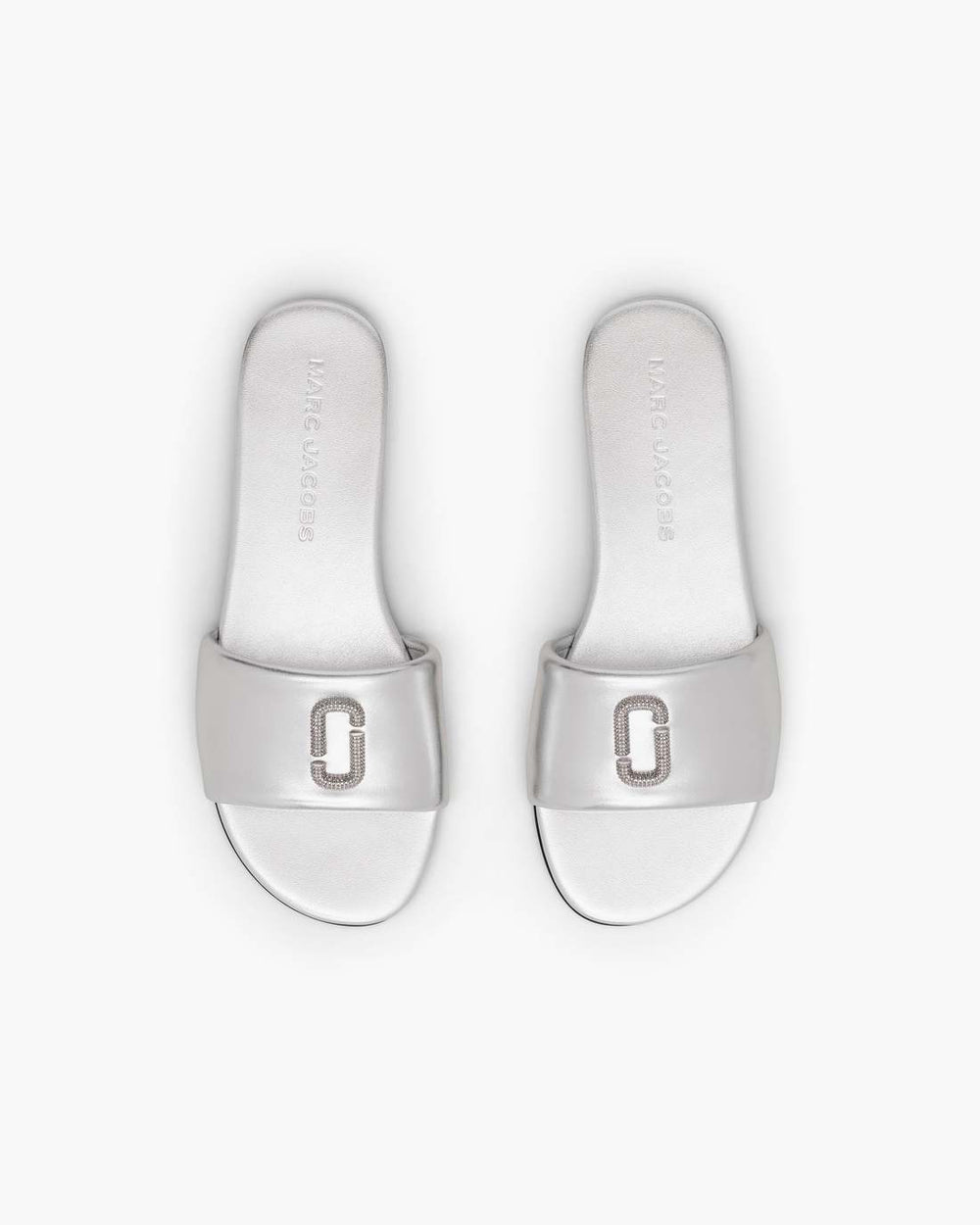 Marc Jacobs Outlet - The Pave Snapshot Slide Silver
