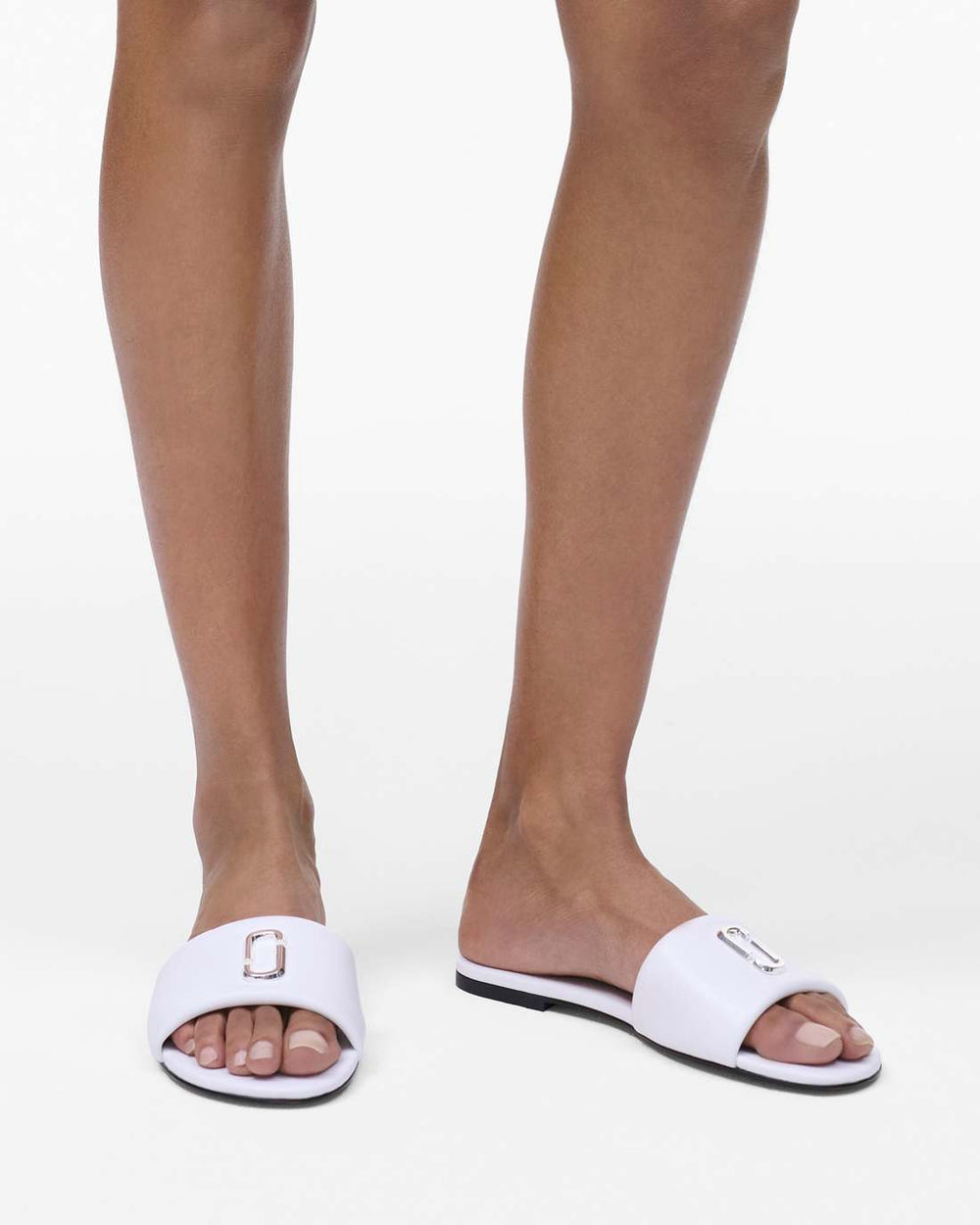 Marc Jacobs Sale - The Snapshot Slide Bright White
