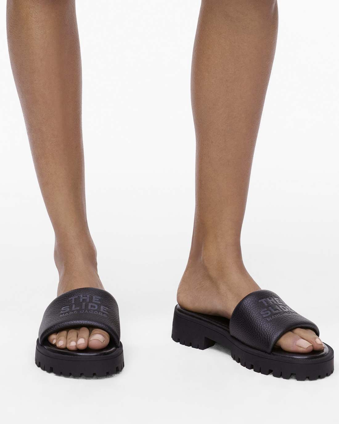 Marc Jacobs Discount - The Lug Sole Slide Black