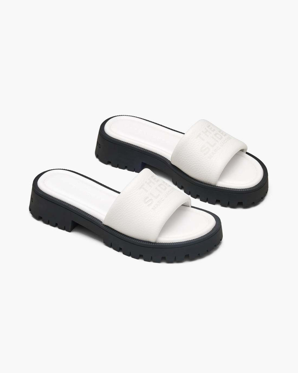 Marc Jacobs For Sale - The Lug Sole Slide Bright White