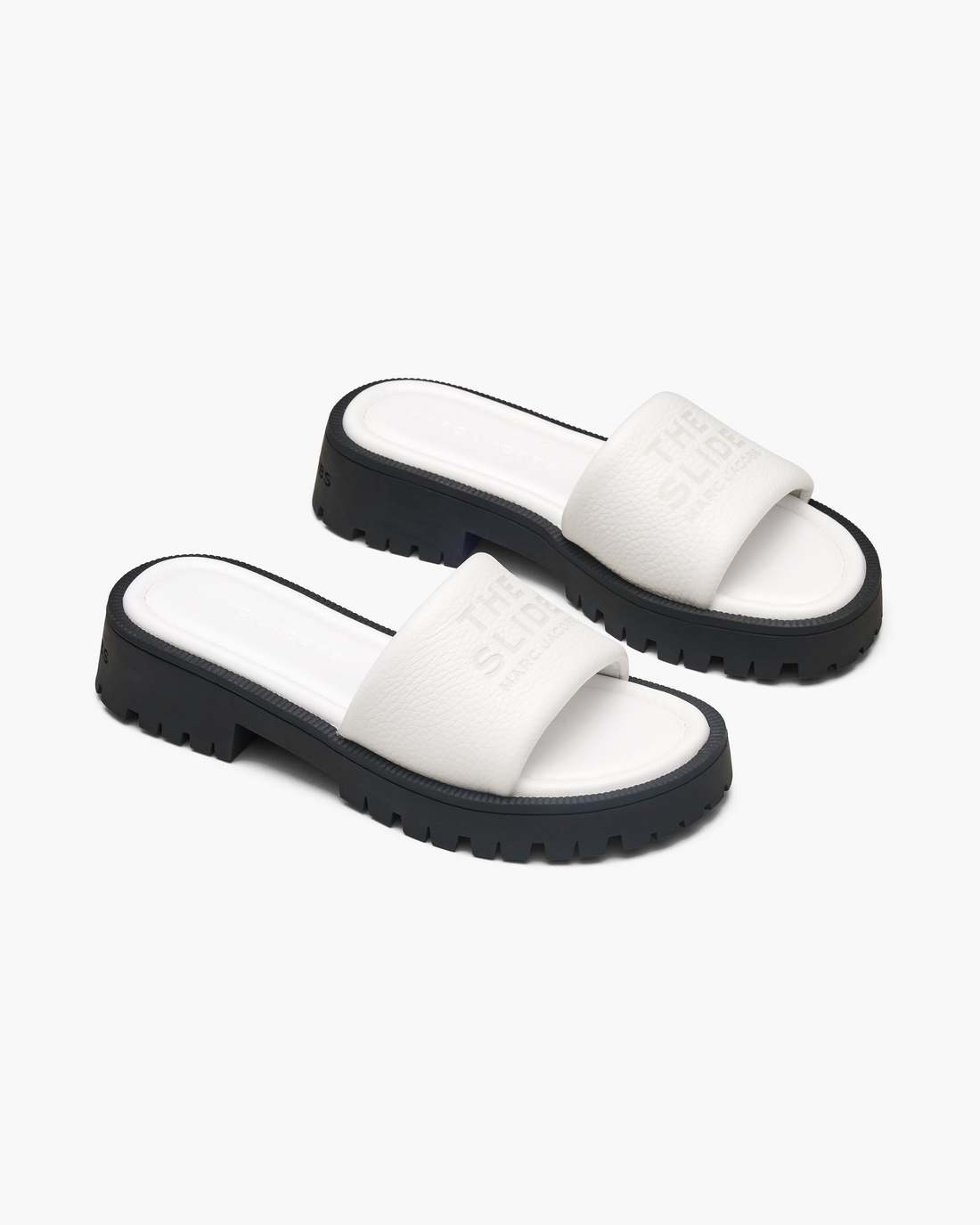 Marc Jacobs For Sale - The Lug Sole Slide Bright White