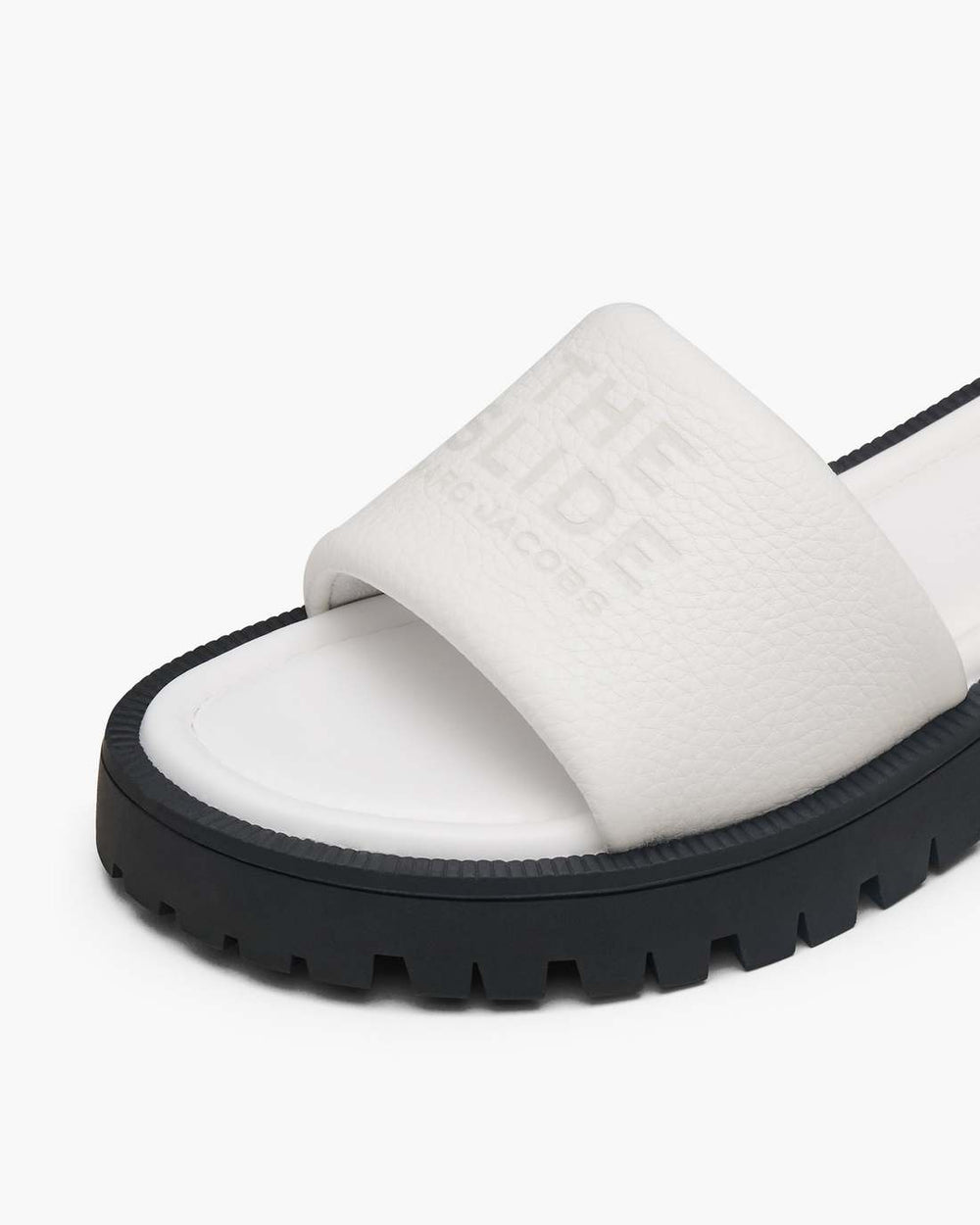 Marc Jacobs For Sale - The Lug Sole Slide Bright White