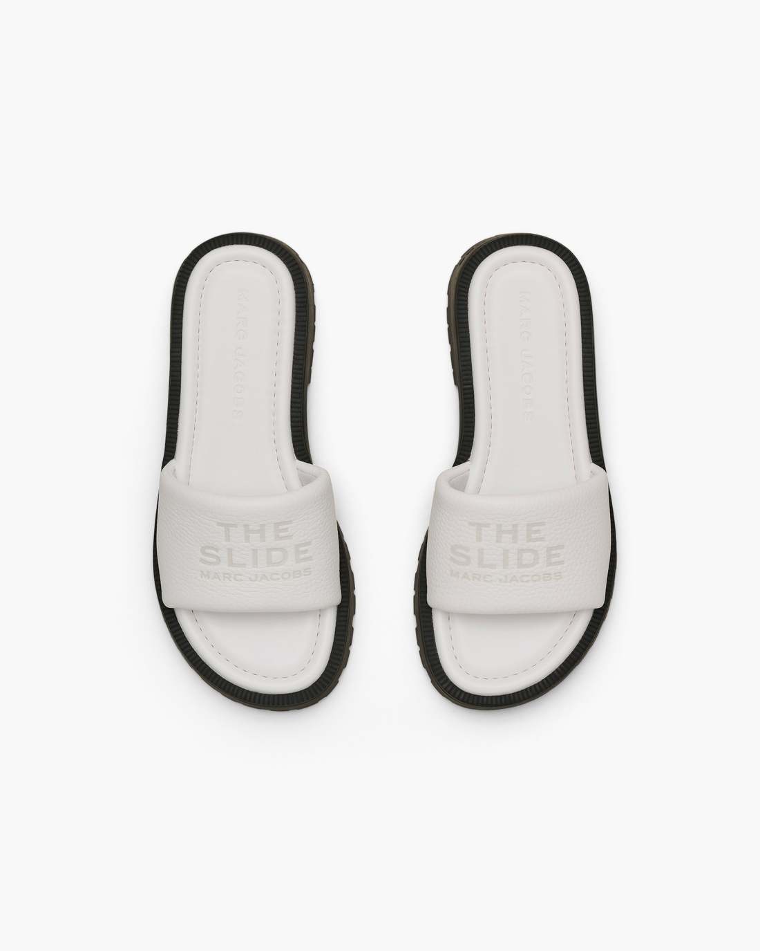 Marc Jacobs For Sale - The Lug Sole Slide Bright White