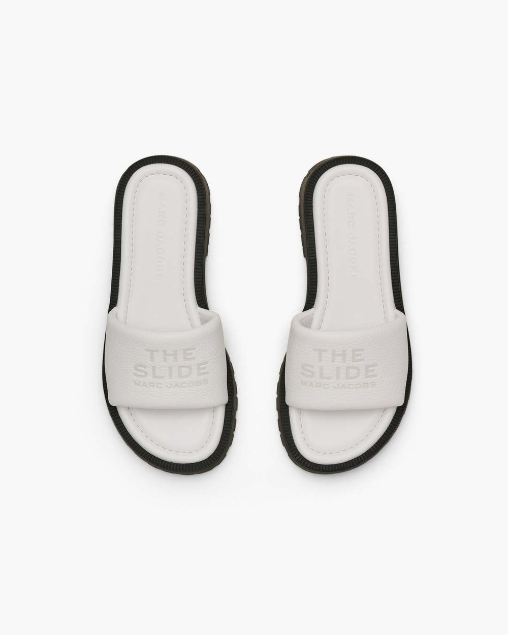 Marc Jacobs For Sale - The Lug Sole Slide Bright White