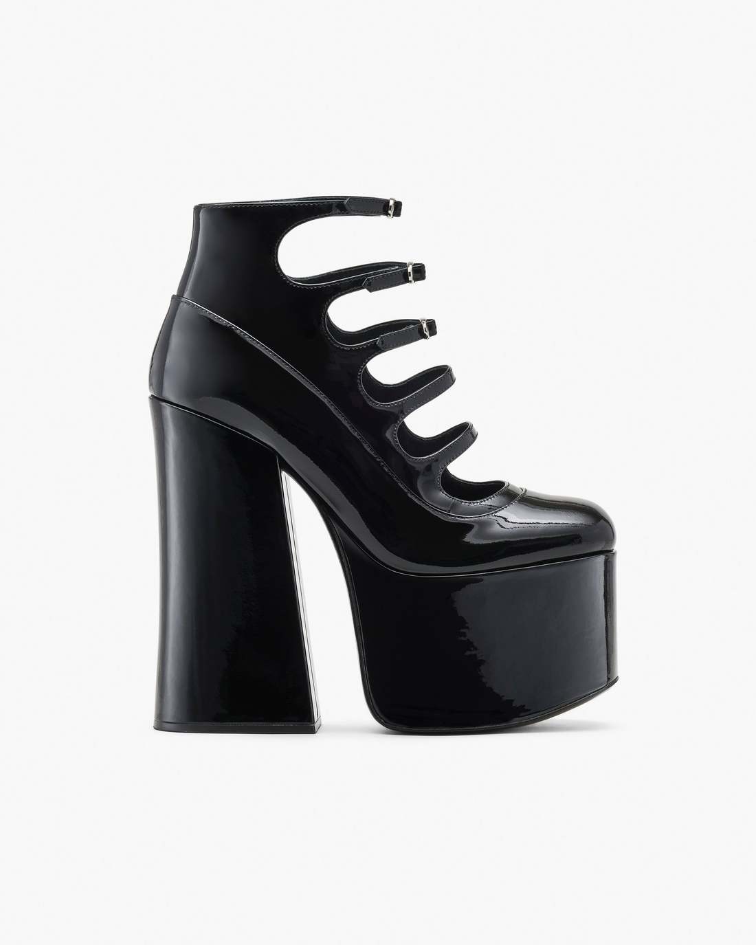 Marc Jacobs Online - The Patent Leather Kiki Ankle Boot Black