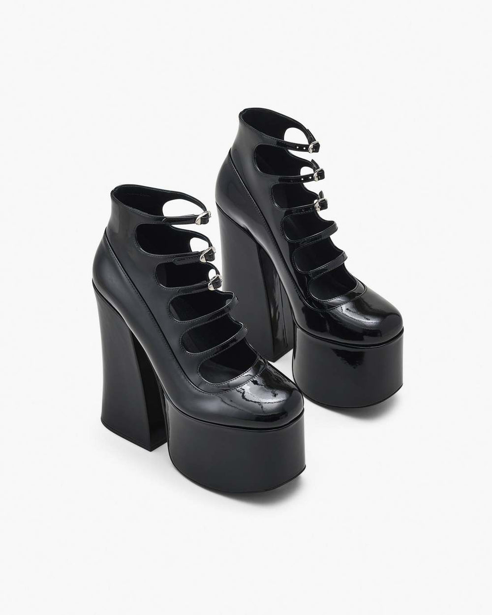Marc Jacobs Online - The Patent Leather Kiki Ankle Boot Black