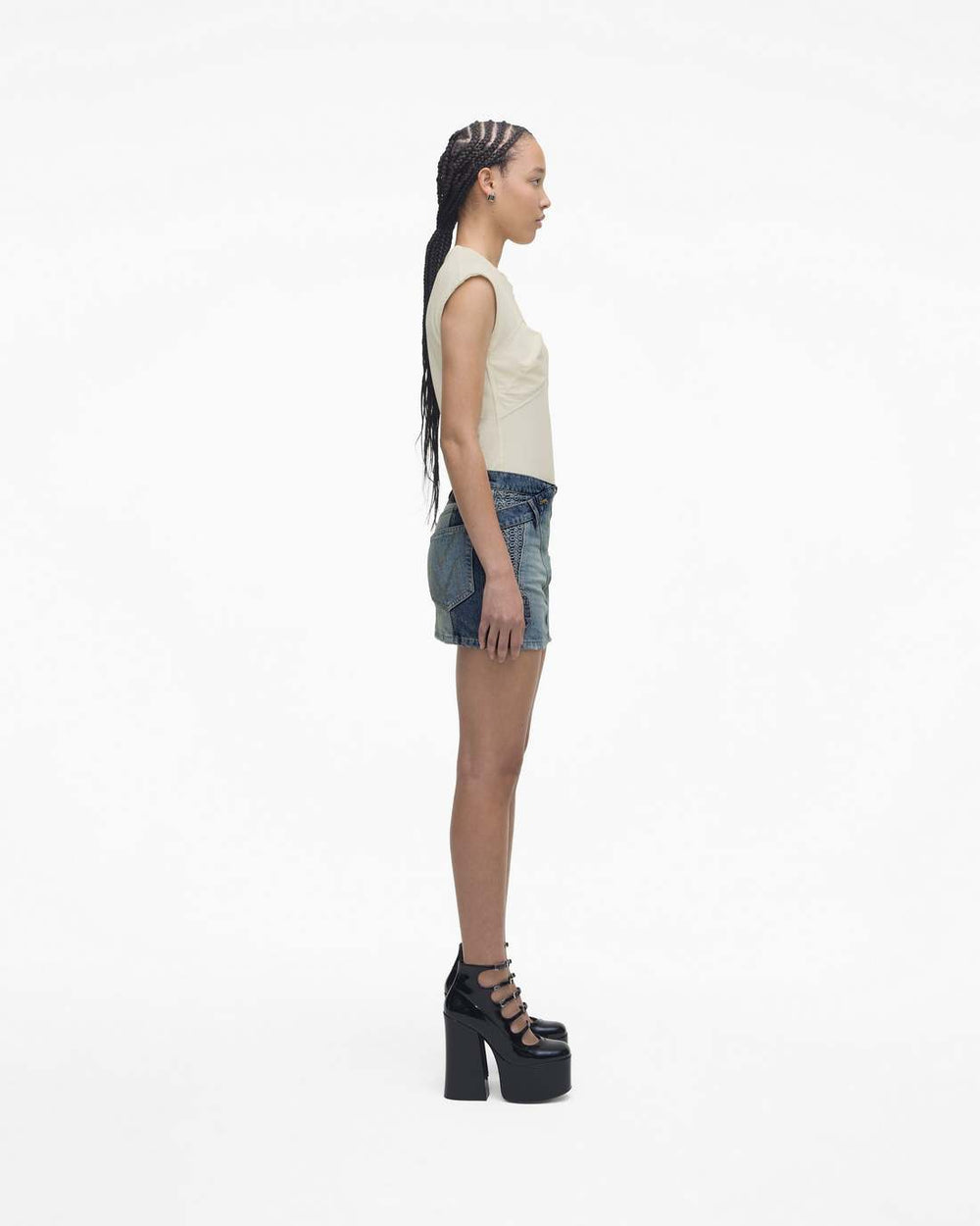 Marc Jacobs Online - The Patent Leather Kiki Ankle Boot Black