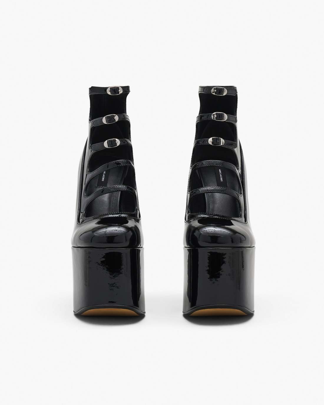 Marc Jacobs Online - The Patent Leather Kiki Ankle Boot Black