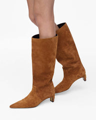 Marc Jacobs For Sale - The Suede Mel Boot Copper