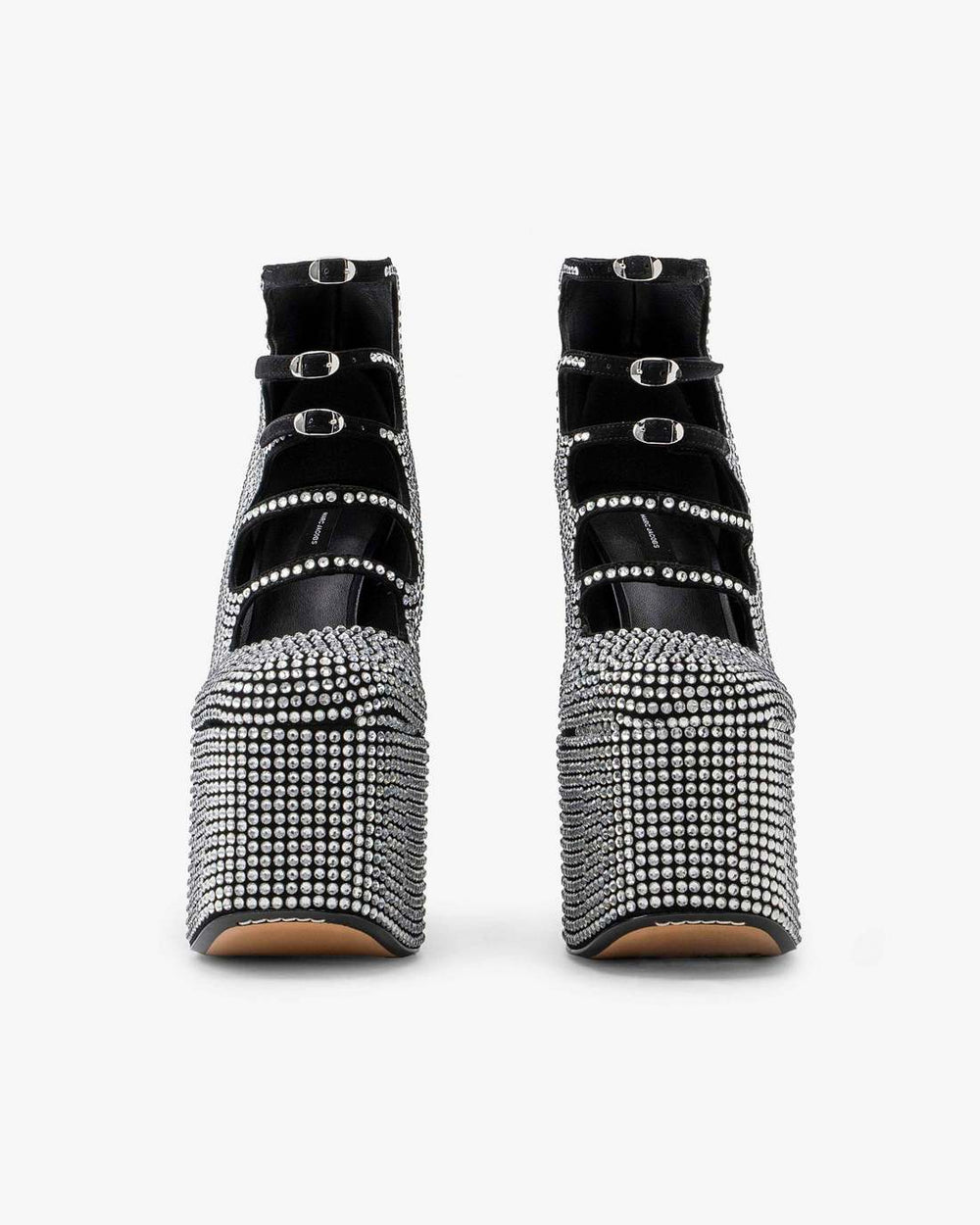 Marc Jacobs Online - The Rhinestone Kiki Ankle Boot Black/Crystal