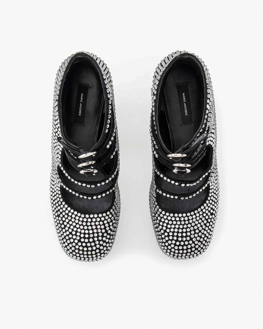 Marc Jacobs Online - The Rhinestone Kiki Ankle Boot Black/Crystal