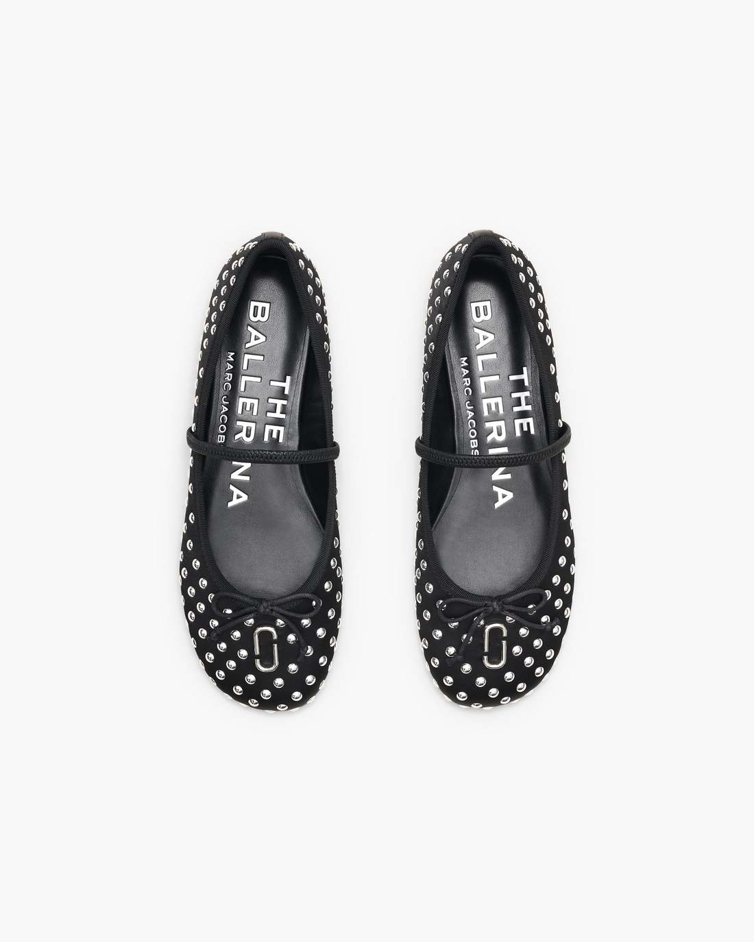 Marc Jacobs US - The Studded Sabrina Ballerina Black Multi