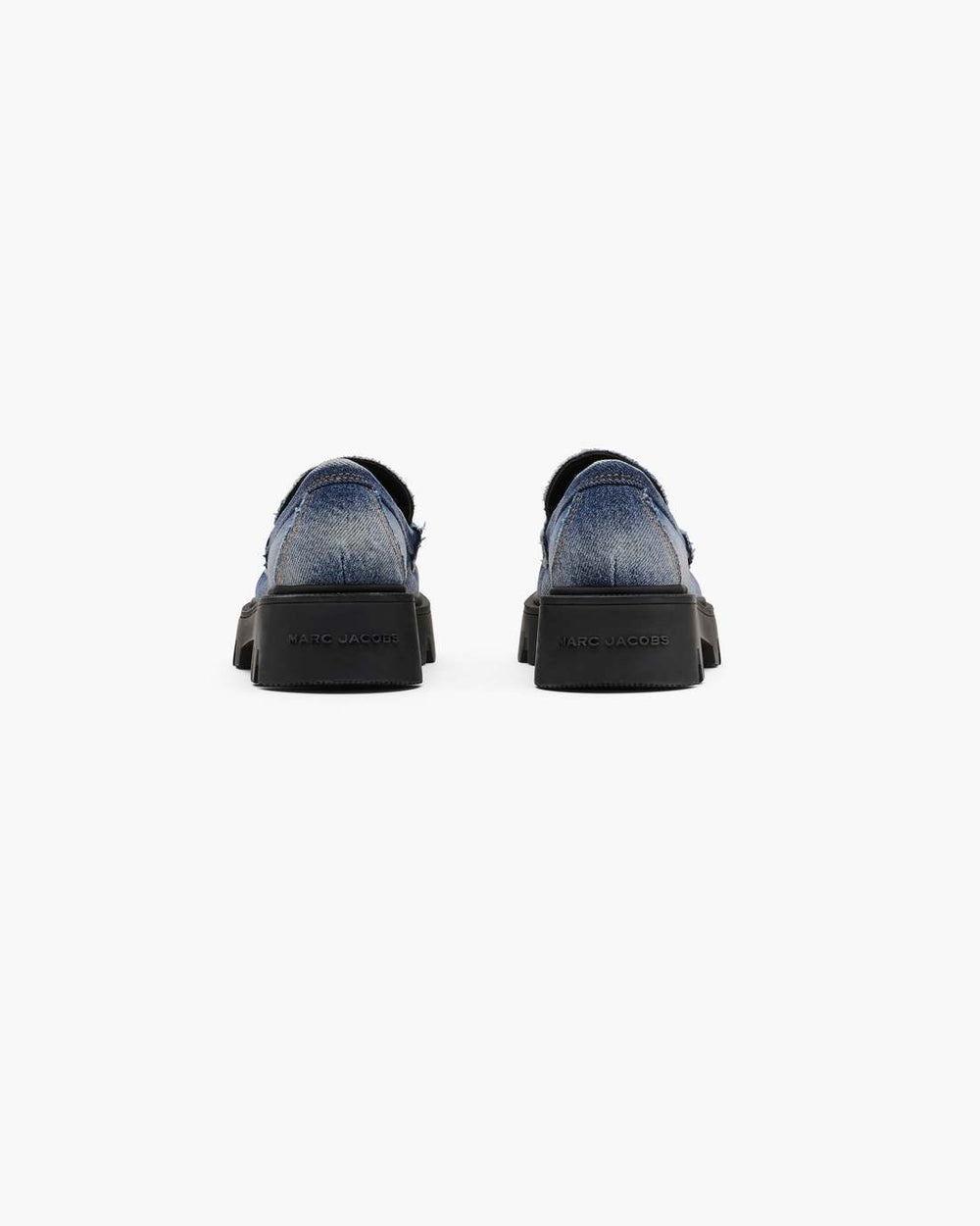 Marc Jacobs Sale - The Faded Denim Frankie Loafer Faded Vintage Indigo