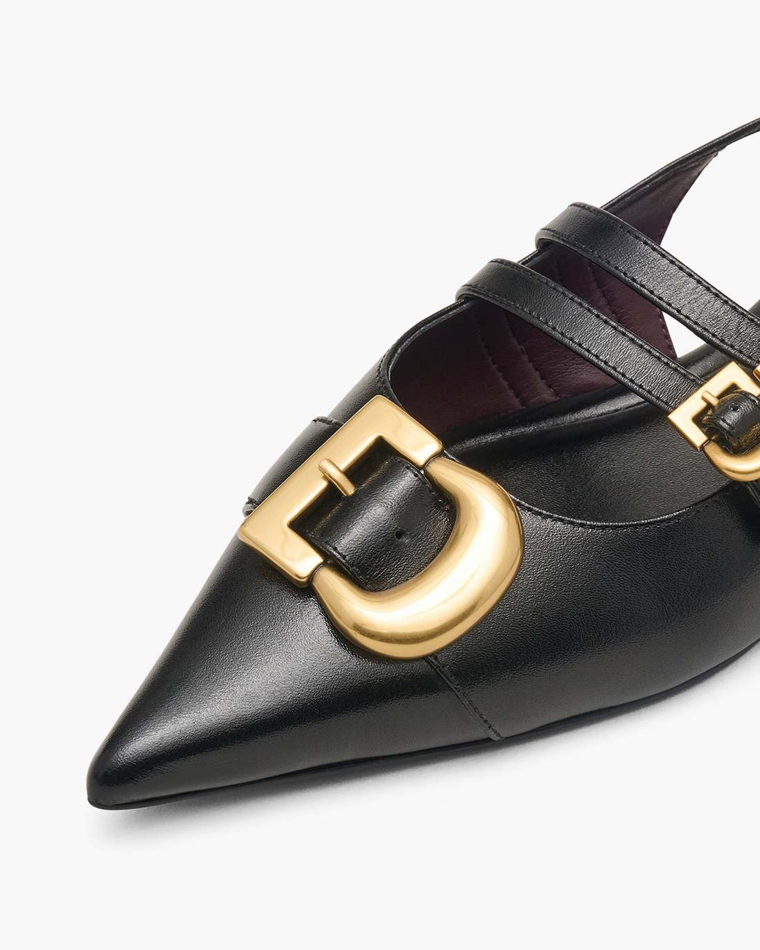 Marc Jacobs Outlet - The Doll Shoe Slingback Black