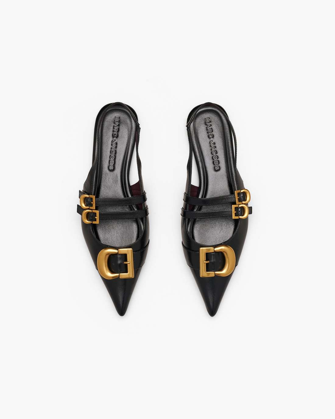 Marc Jacobs Outlet - The Doll Shoe Slingback Black