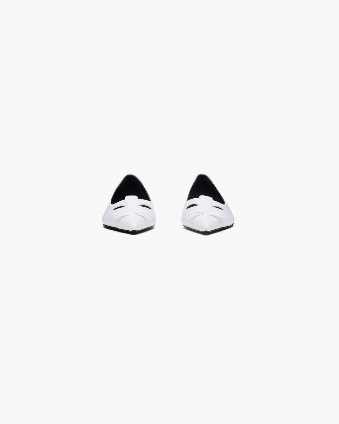Marc Jacobs New - The Kat Ballerina Bright White
