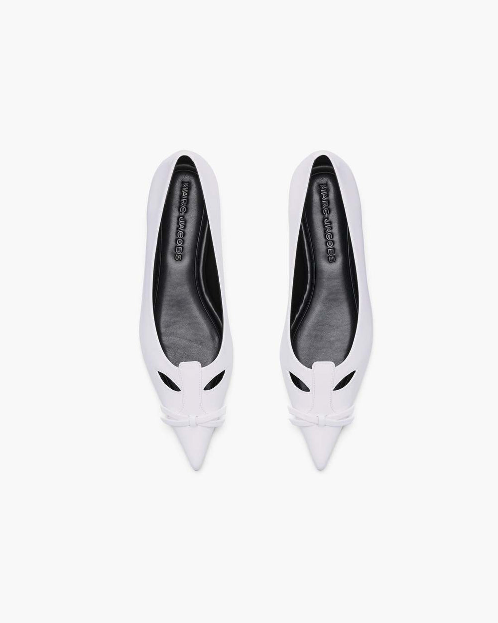 Marc Jacobs New - The Kat Ballerina Bright White