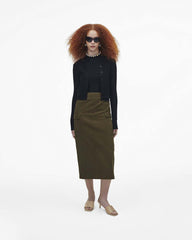 Marc Jacobs Discount - The Leather J Marc Heeled Sandal Camel