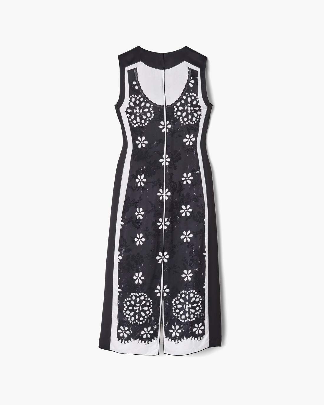 Marc Jacobs Outlet - Trompe L'Oeil Eyelet Dress Black/White