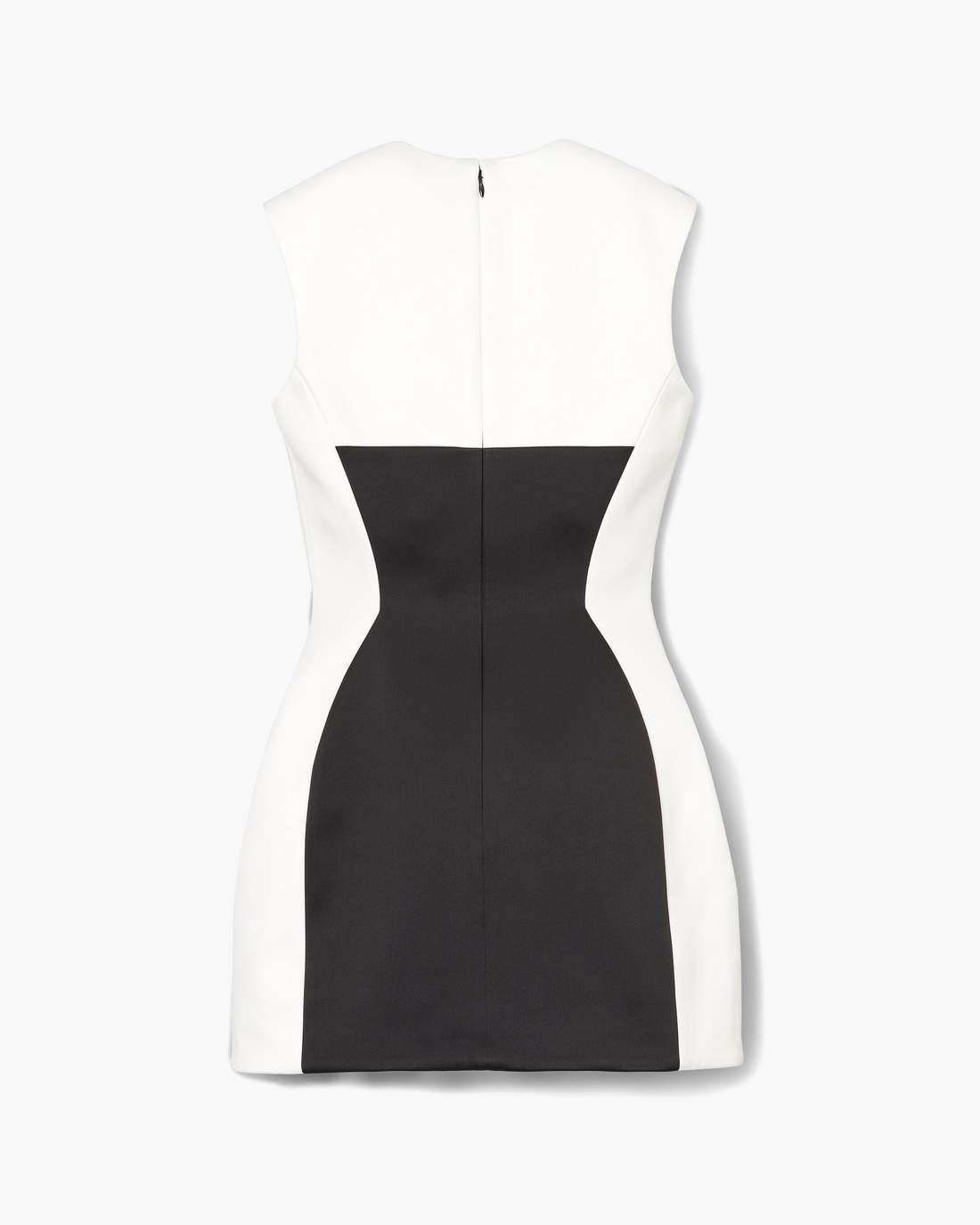 Marc Jacobs US - Seamed Up Satin Dress Black/White