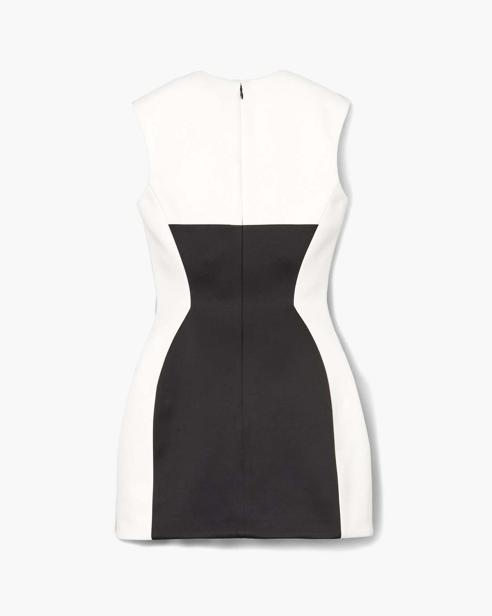 Marc Jacobs US - Seamed Up Satin Dress Black/White