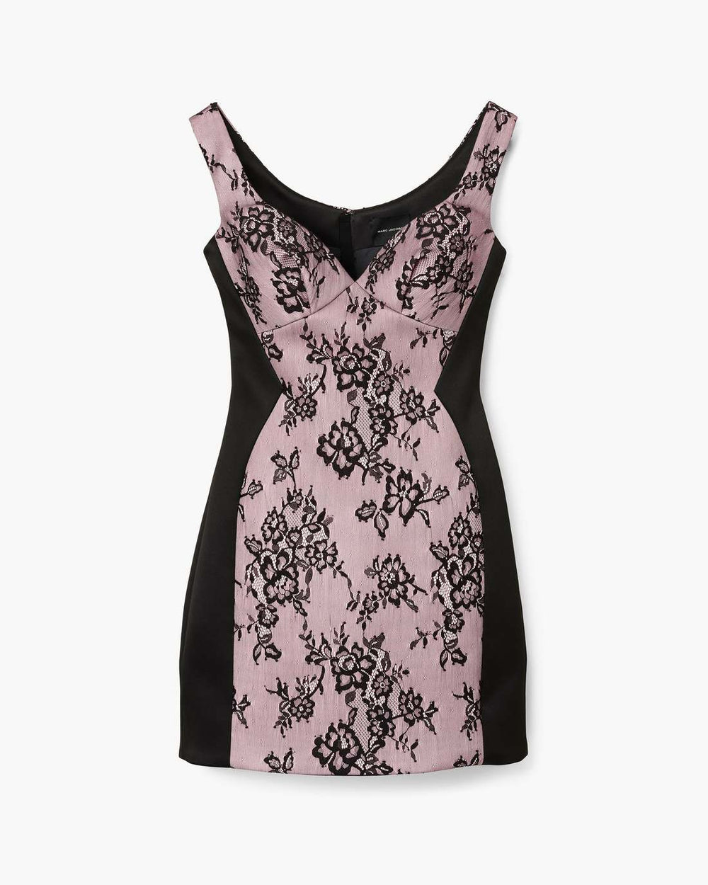Marc Jacobs Sale - Sculpted Lace Shadow Dress Black Multi