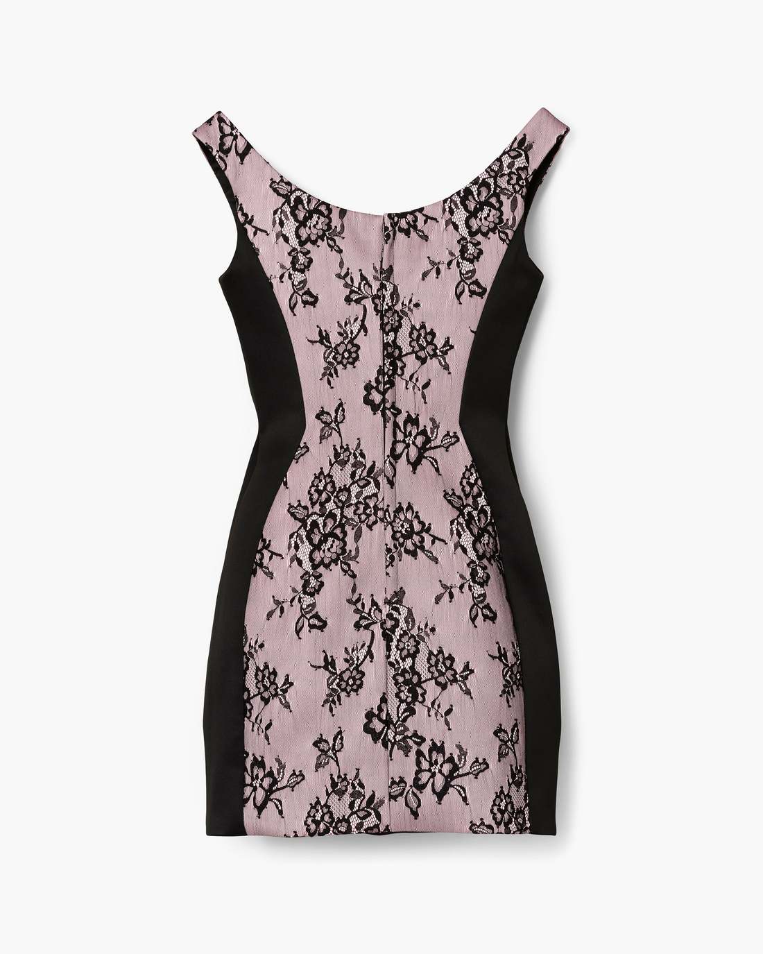 Marc Jacobs Sale - Sculpted Lace Shadow Dress Black Multi