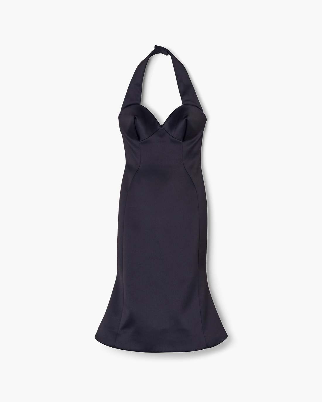 Marc Jacobs For Sale - Sculpted Satin Halter Dress Black