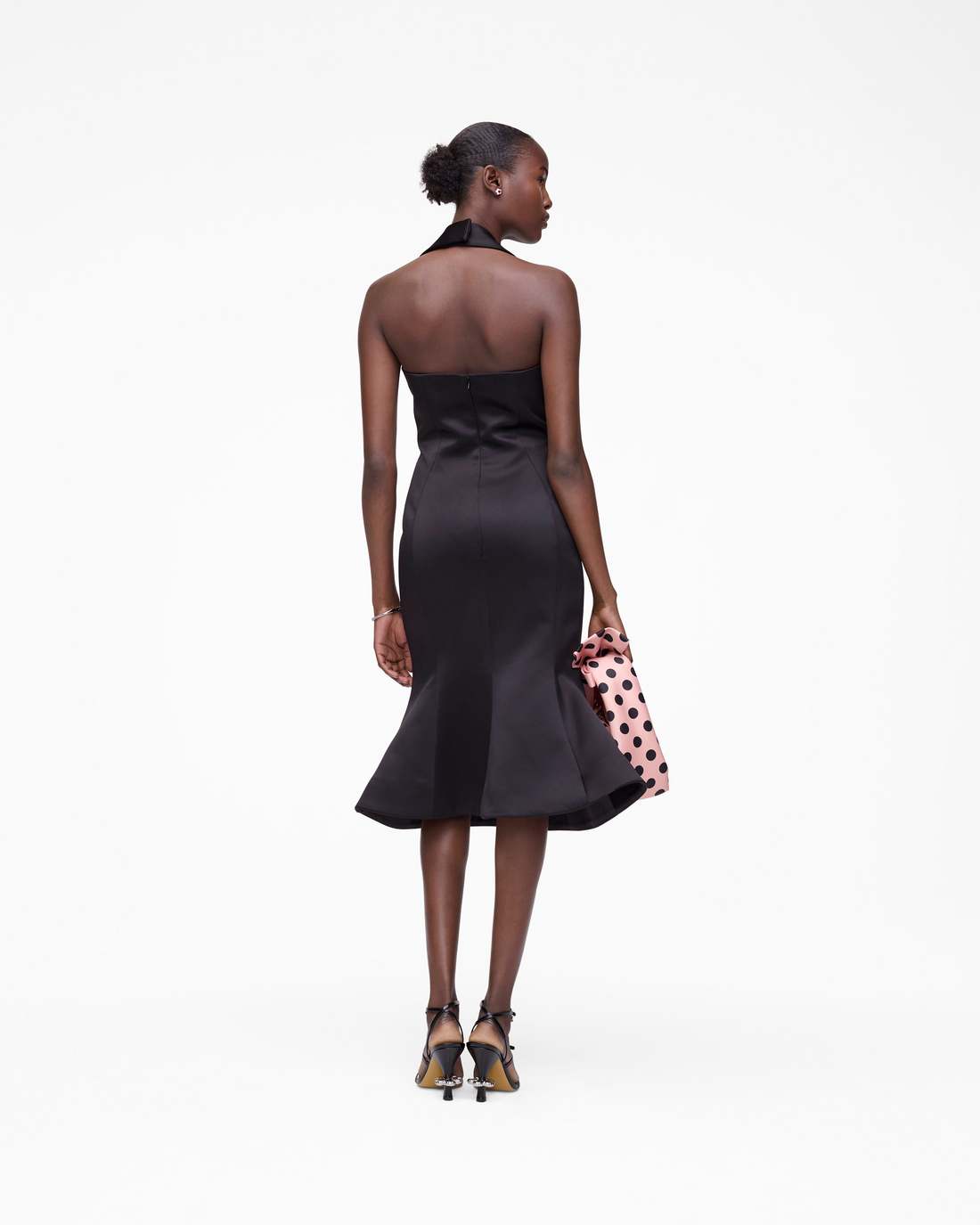 Marc Jacobs For Sale - Sculpted Satin Halter Dress Black