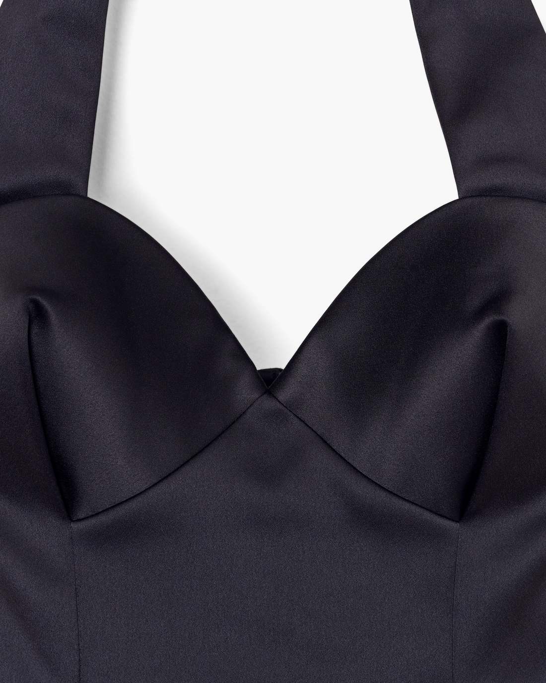 Marc Jacobs For Sale - Sculpted Satin Halter Dress Black