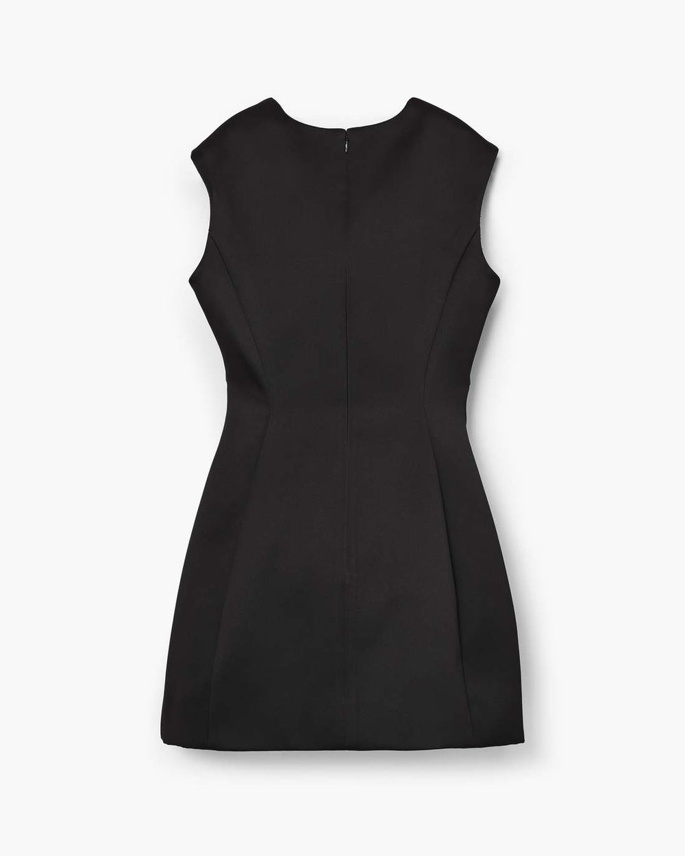 Marc Jacobs Outlet - Seamed Up Satin Dress Black
