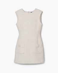 Marc Jacobs US - Sculptural Tweed Dress Ivory