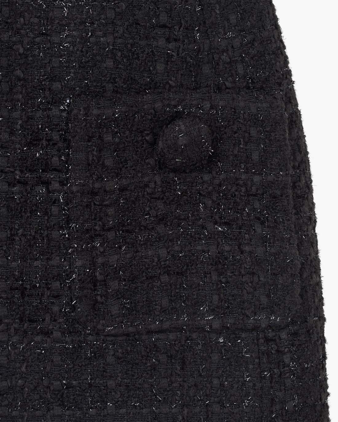 Marc Jacobs New - Sculptural Tweed Dress Black
