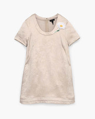 Marc Jacobs Discount - Crushed Satin Dress Champagne