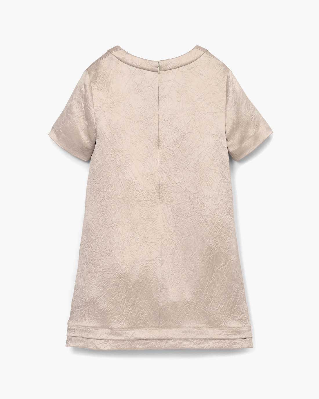 Marc Jacobs Discount - Crushed Satin Dress Champagne