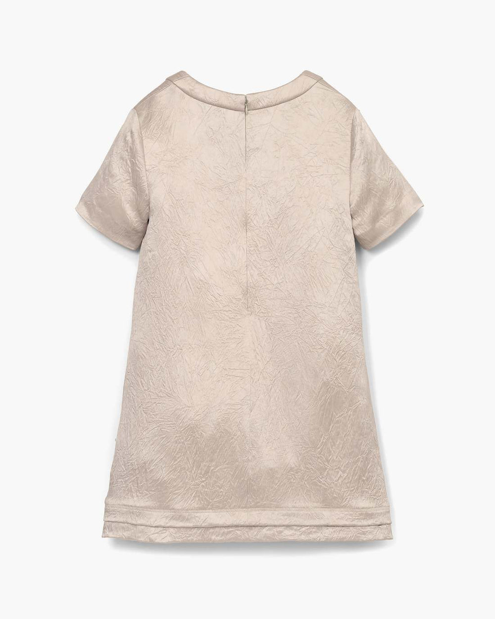 Marc Jacobs Discount - Crushed Satin Dress Champagne