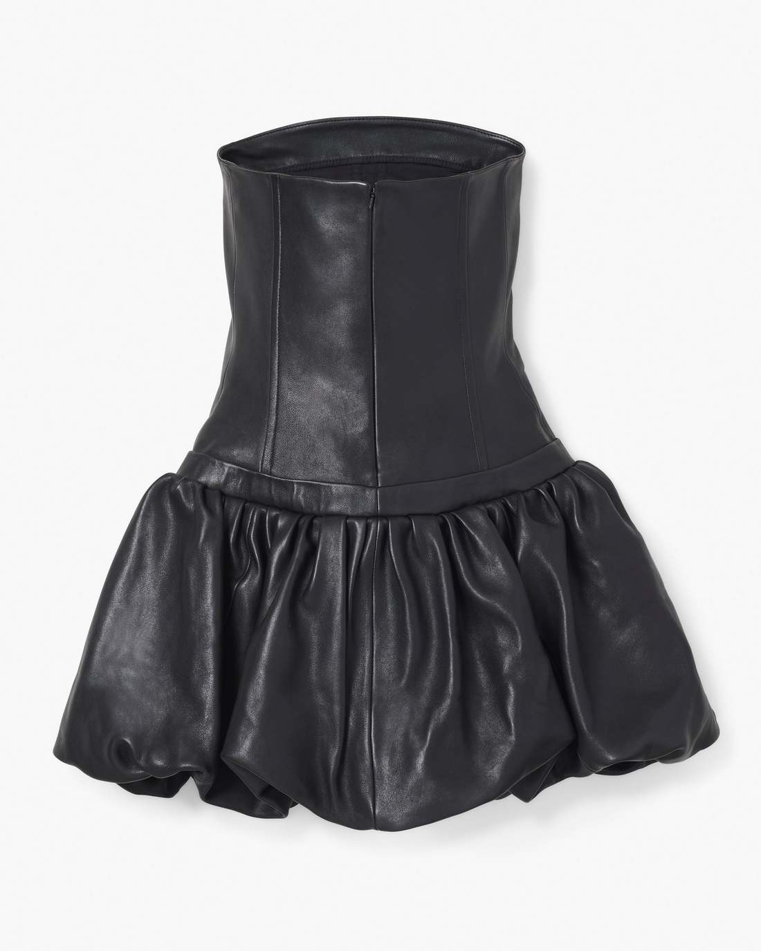 Marc Jacobs For Sale - The Leather Bubble Dress Black