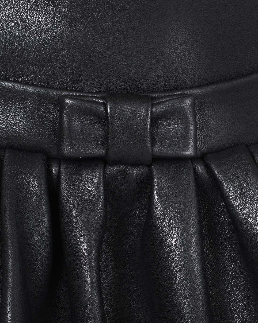 Marc Jacobs For Sale - The Leather Bubble Dress Black