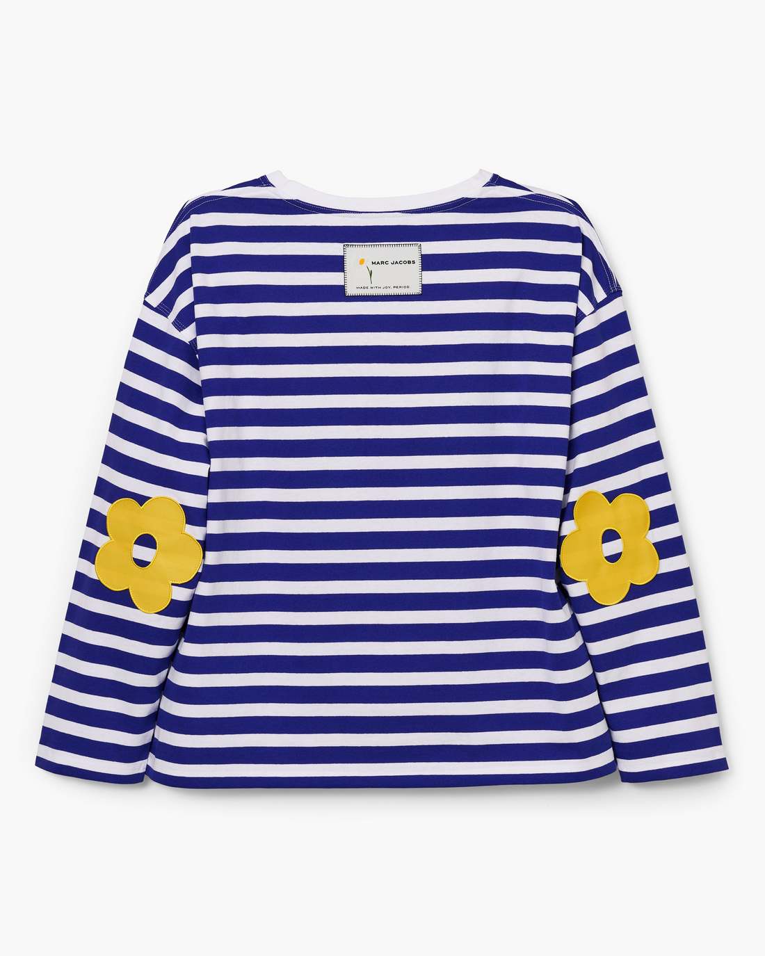 Marc Jacobs Sale - Daisy Striped Longsleeve Pansy/White