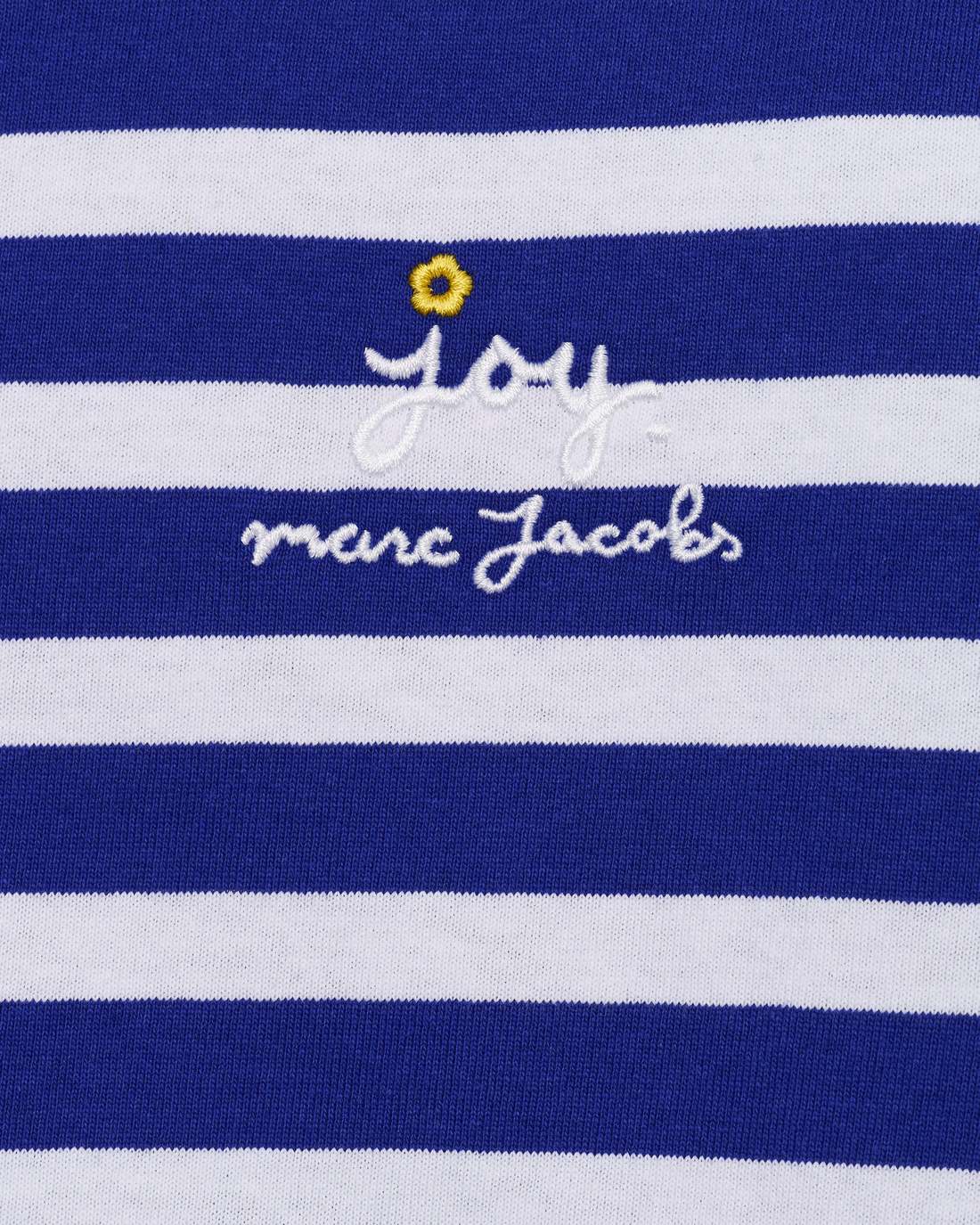 Marc Jacobs Sale - Daisy Striped Longsleeve Pansy/White