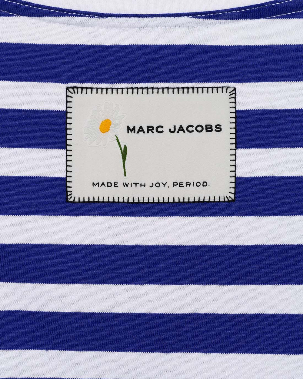 Marc Jacobs Sale - Daisy Striped Longsleeve Pansy/White