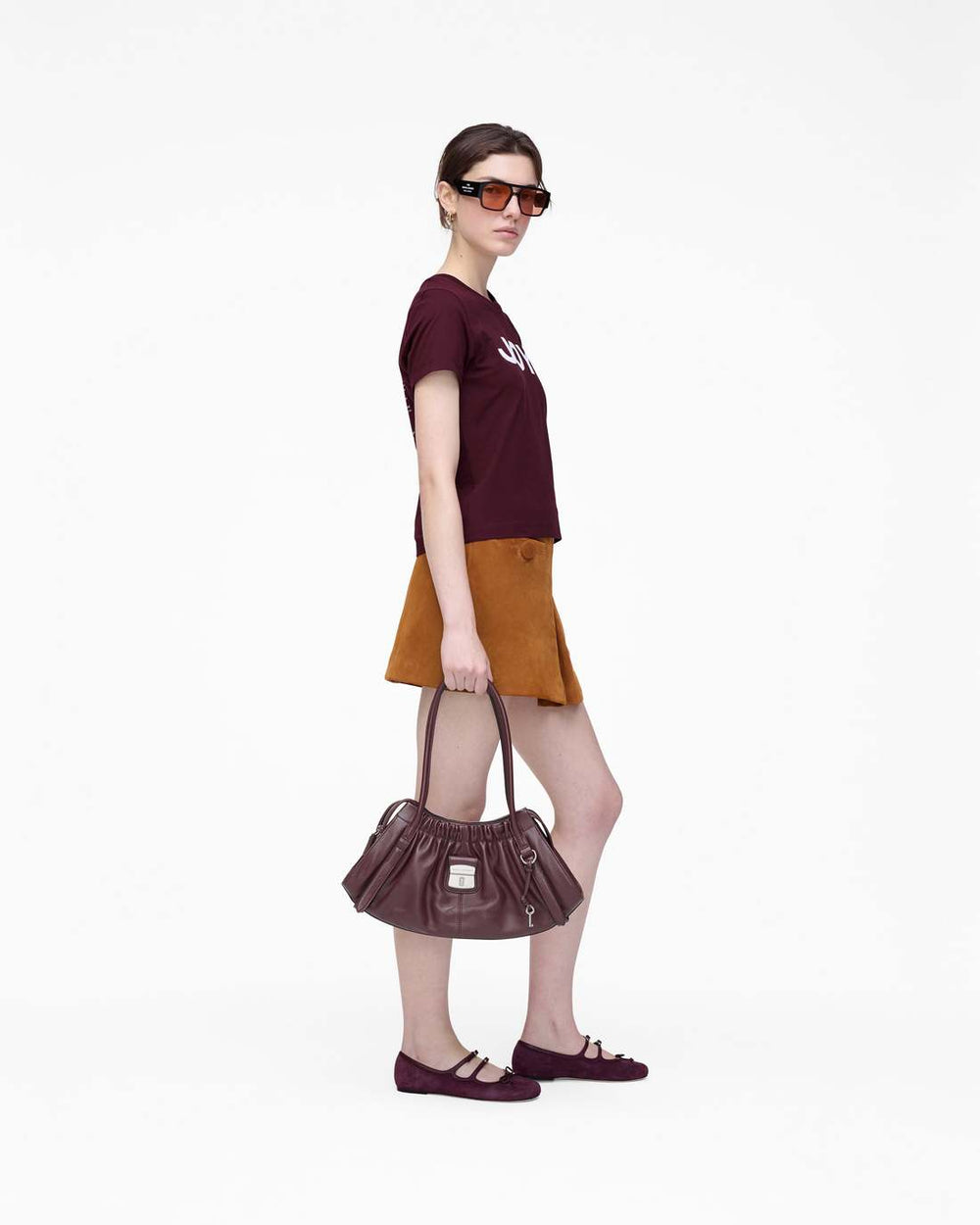Marc Jacobs US - Joy. Slim Tee Dark Plum
