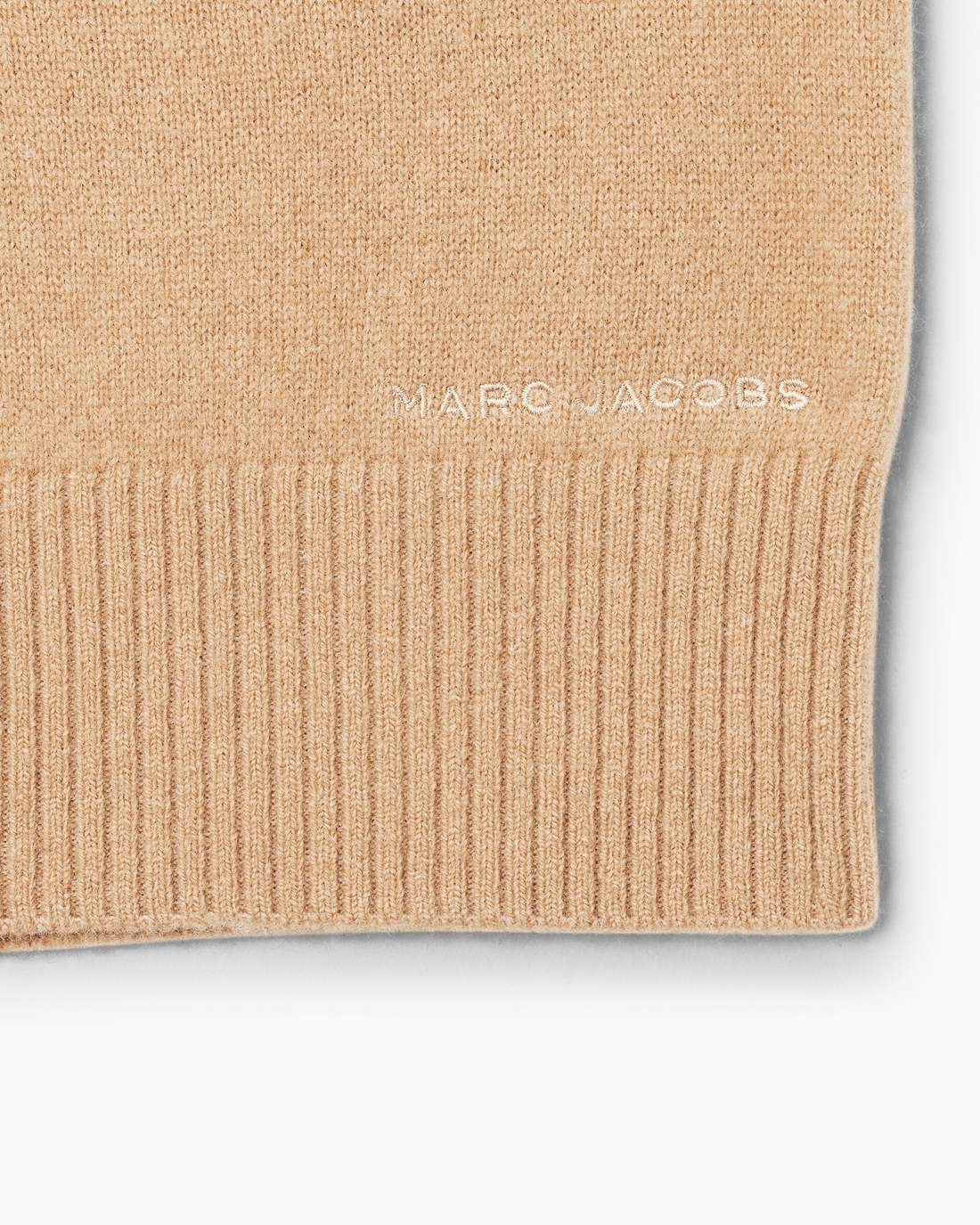 Marc Jacobs Online - Trompe L'Oeil Knit Polo Camel
