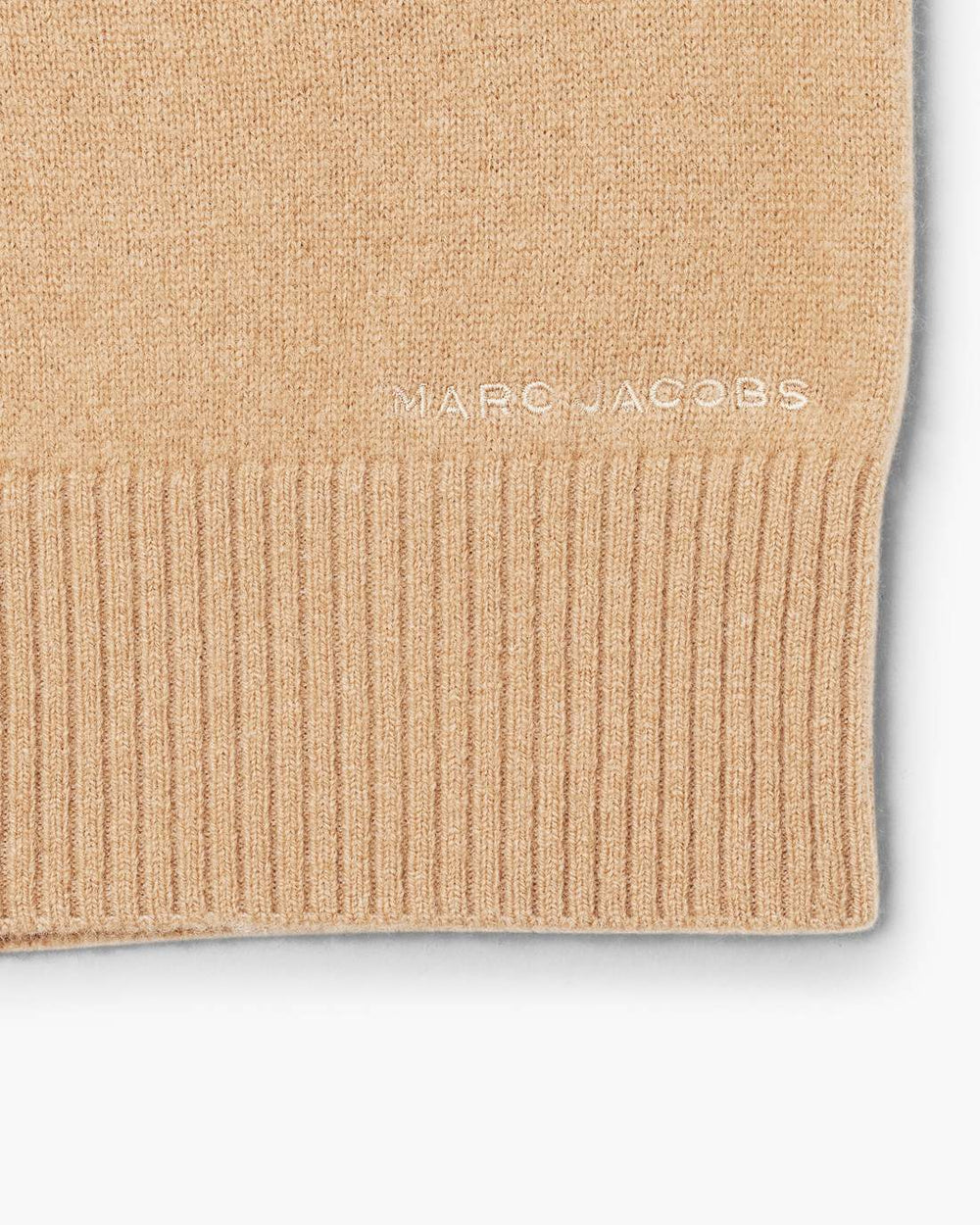 Marc Jacobs Online - Trompe L'Oeil Knit Polo Camel