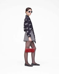 Marc Jacobs Outlet - Trompe L'Oeil Eyelet Bow Blouse Black/White