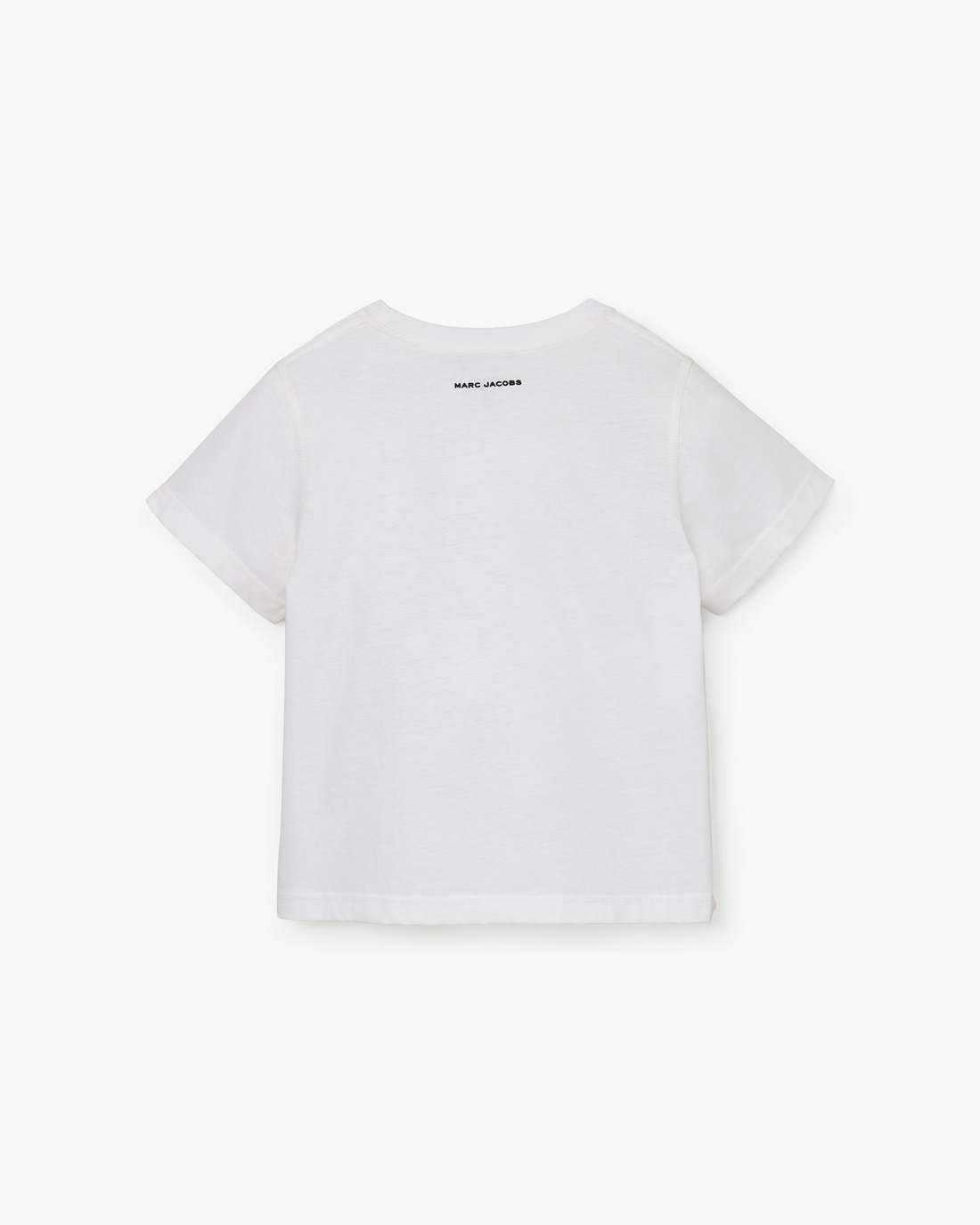 Marc Jacobs US - Trompe L'Oeil Eyelet Slim Tee White Multi