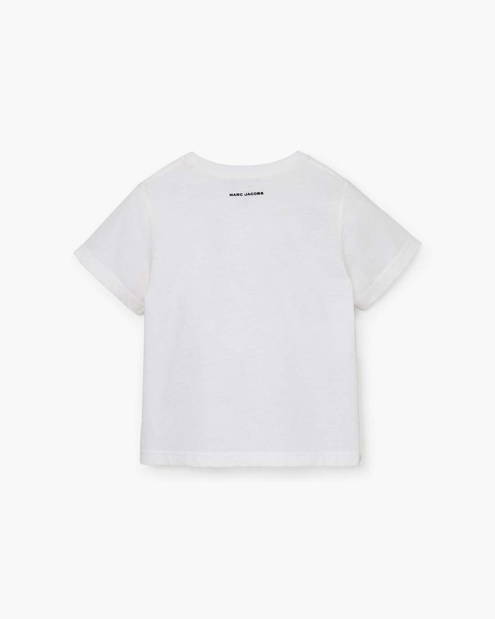 Marc Jacobs US - Trompe L'Oeil Eyelet Slim Tee White Multi