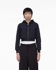 Marc Jacobs Online - Charm Cropped Hoodie Black