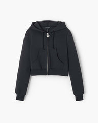 Marc Jacobs Online - Charm Cropped Hoodie Black